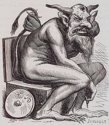 Няколко митични демони Belphegor-illustration