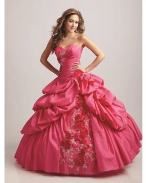 Pinky Pearl: Elegant Pink Ball Gowns