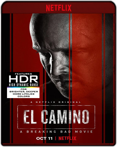 El Camino: A Breaking Bad Movie (2019) 1080p NF HEVC HDR WEB-DL Dual Latino-Inglés [Subt. Esp] (Thriller. Drama)