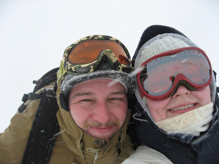 ski in snow