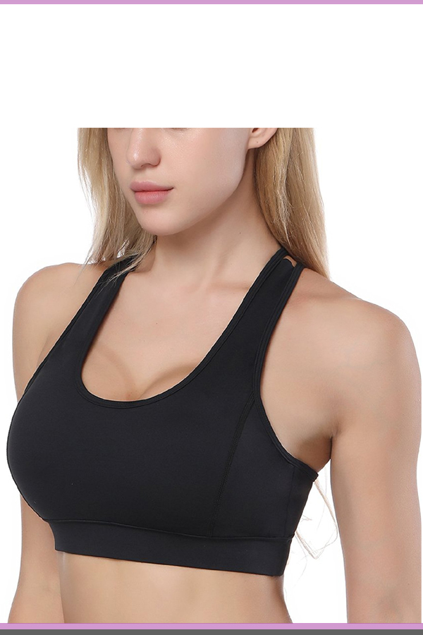 padded sports bras for large breast