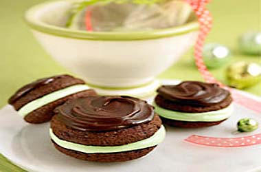 Double Choco Mint Cookies