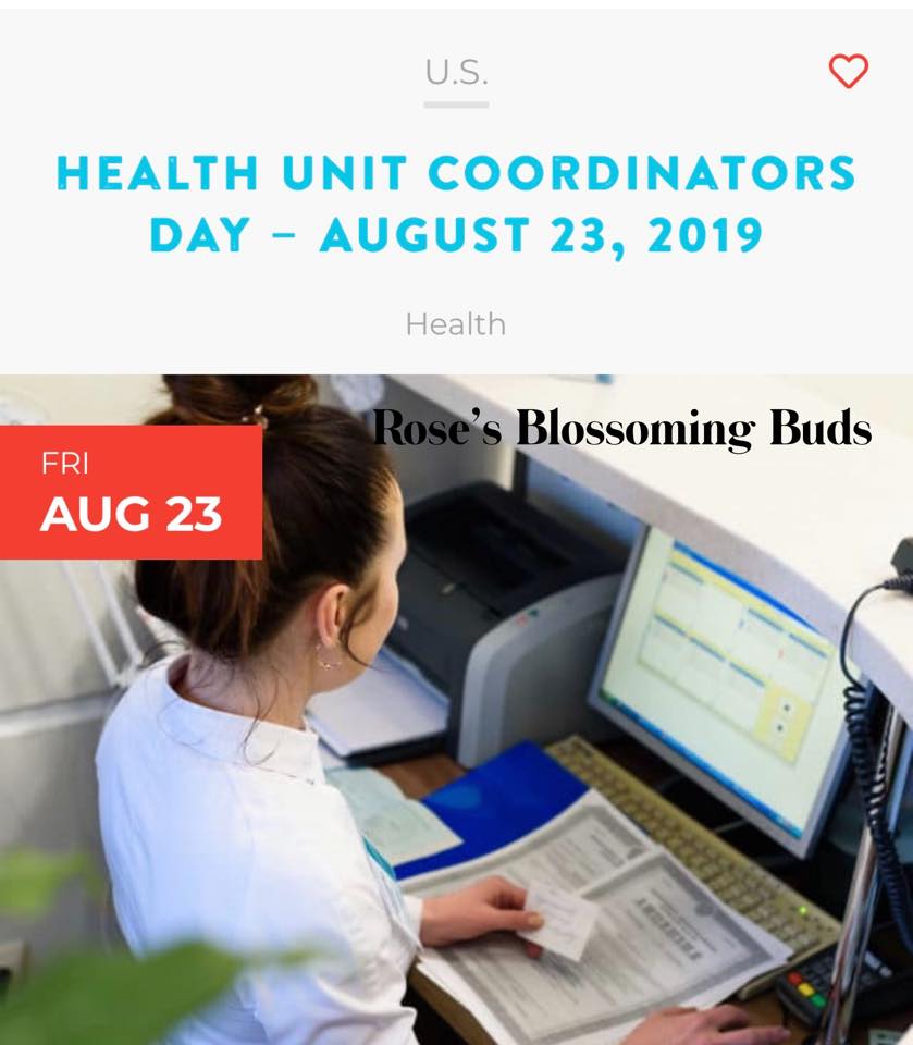 Health Unit Coordinators Day