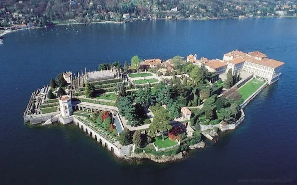 Wedding ceremony of Pierre Casiraghi and Beatrice in Stresa on the Lake Maggiore