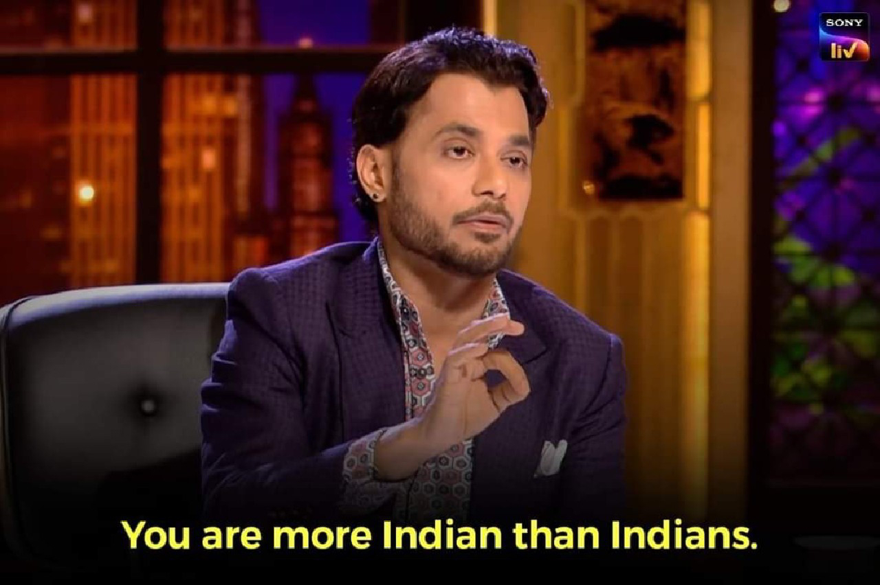 You are more indian than indians meme template