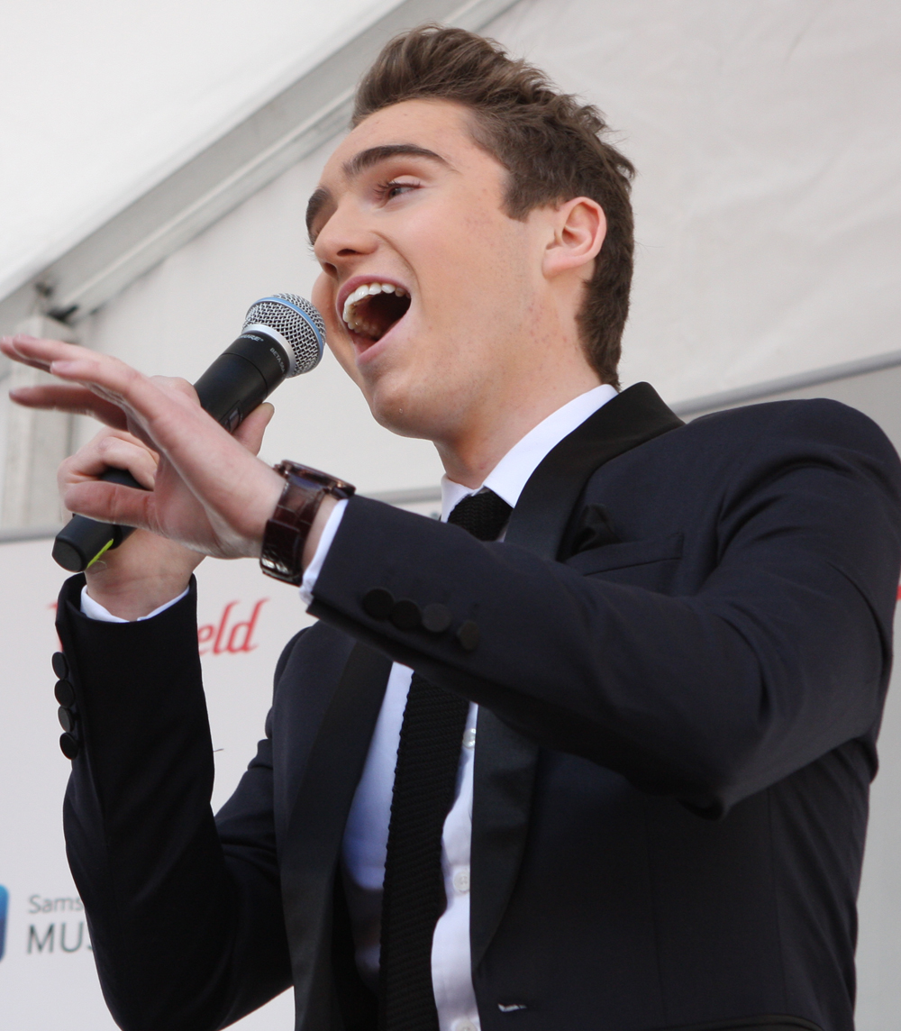 Music News Australia Harrison Craig from The Voice performs at