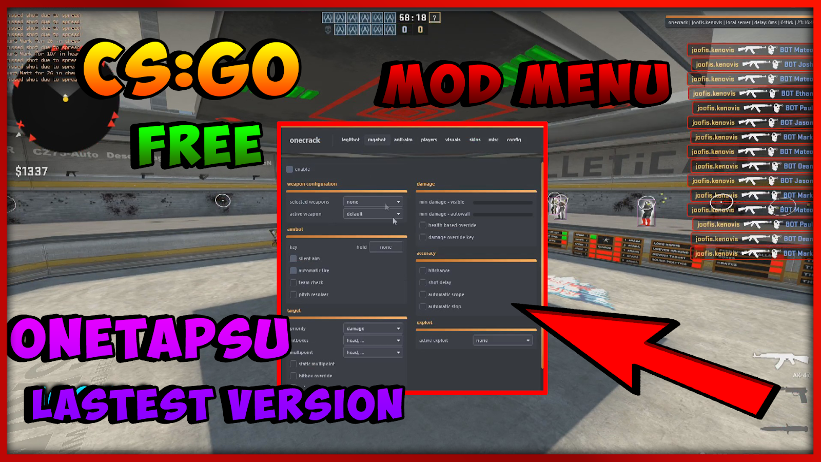 читы onetap 3. V3 config. Onetap v1 menu. Otc3. V3 config.