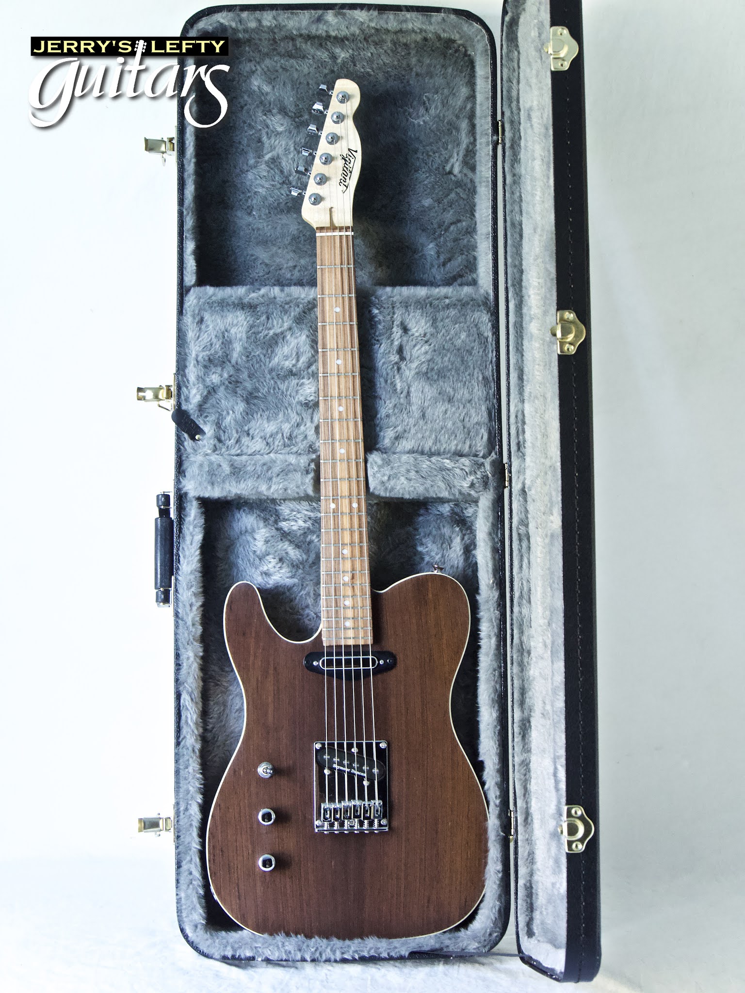 Jerry's Lefty Guitars newest guitar arrivals. Updated weekly! Vigilant Tele Style Custom left