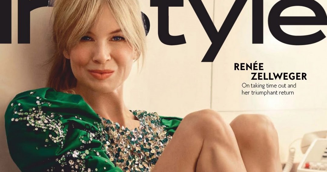 Renee Zellweger in Instyle Magazine Australia March 2020 | iScoopboyE