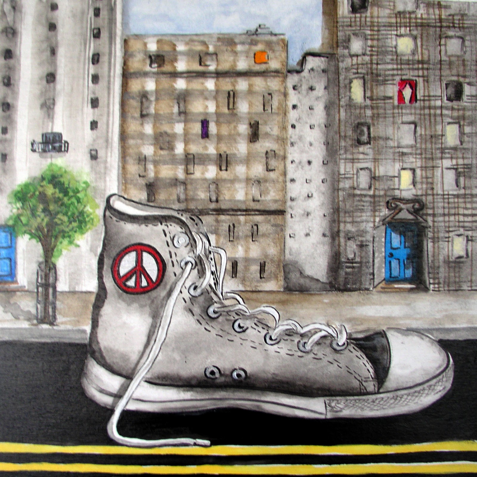 james johansen peace paintings