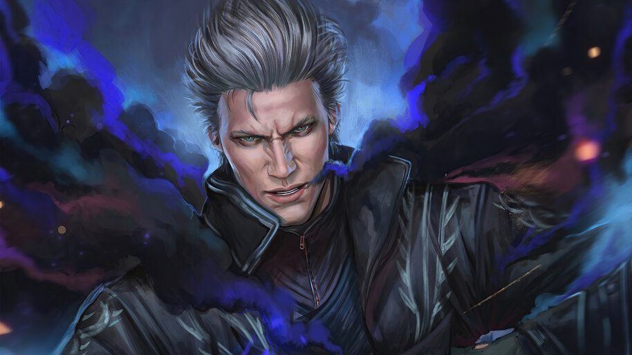 Daniel Suryaputra - Vergil, Devil May Cry 5 fanart #devilmaycry #digitalart  #drawing #digitalillustration #artist #artistsoninstagram #artwork  #videogameartwork #art