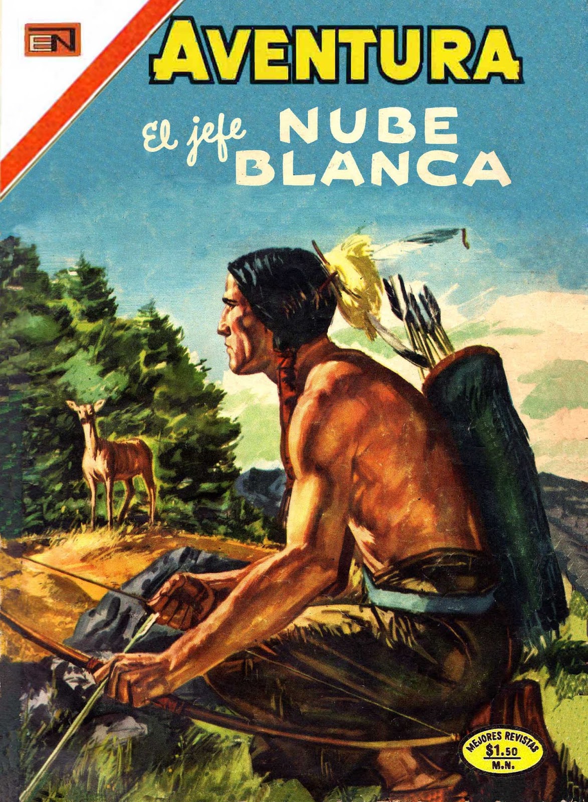 GURI GIBI AVENTURA EN Nº 821 EL JEFE NUBE BLANCA LA TIERRAS HUMEANTES