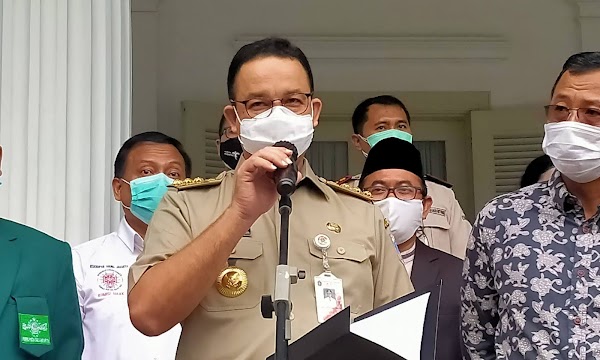 Anies Perpanjang PPKM di Jakarta 2 Pekan