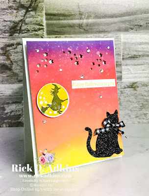 Check out today's interactive Happy Halloween card using the Frightfully Cute Bundle from Stampin' Up!