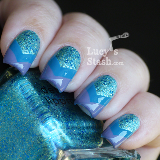 Lucy's Stash - Chevron Nail Art