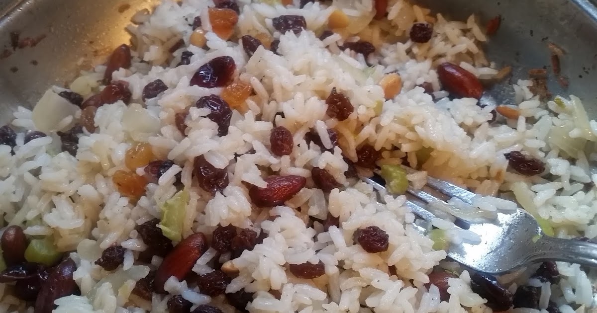 Southern Cooking Harvest Fruit / Nuts Rice Pilaf