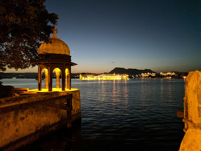 View from City Palace, Udaipur