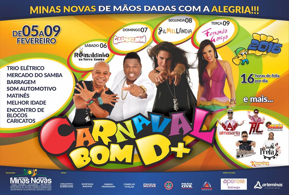Vale do Jequitinhonha Blog do Banu DIVULGADA PROGRAMAÇÃO OFICIAL DO CARNAVAL BOM DEMAIS DE Vale do Jequitinhonha Blog do Banu DIVULGADA PROGRAMAÇÃO OFICIAL DO CARNAVAL BOM DEMAIS DE