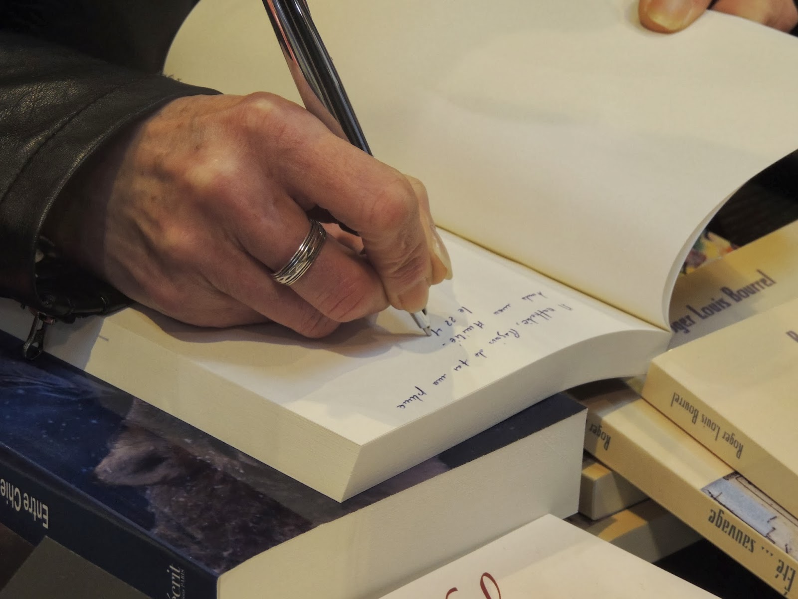 elysabeth Van Hollebeke salon du livre