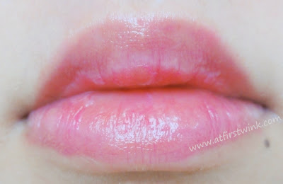 Etude House Sweet Recipe Dear My Jelly Lips JPK001 on lips