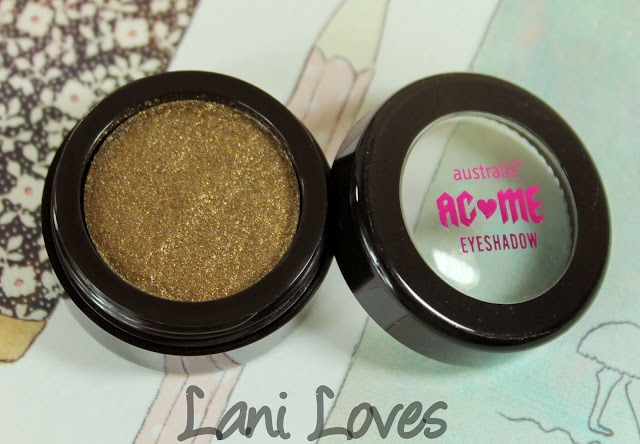 Australis Metallic - Jay-Zed Eyeshadow Swatches & Review