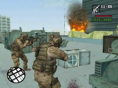 GTA San Andreas Call Of Duty Mod Download
