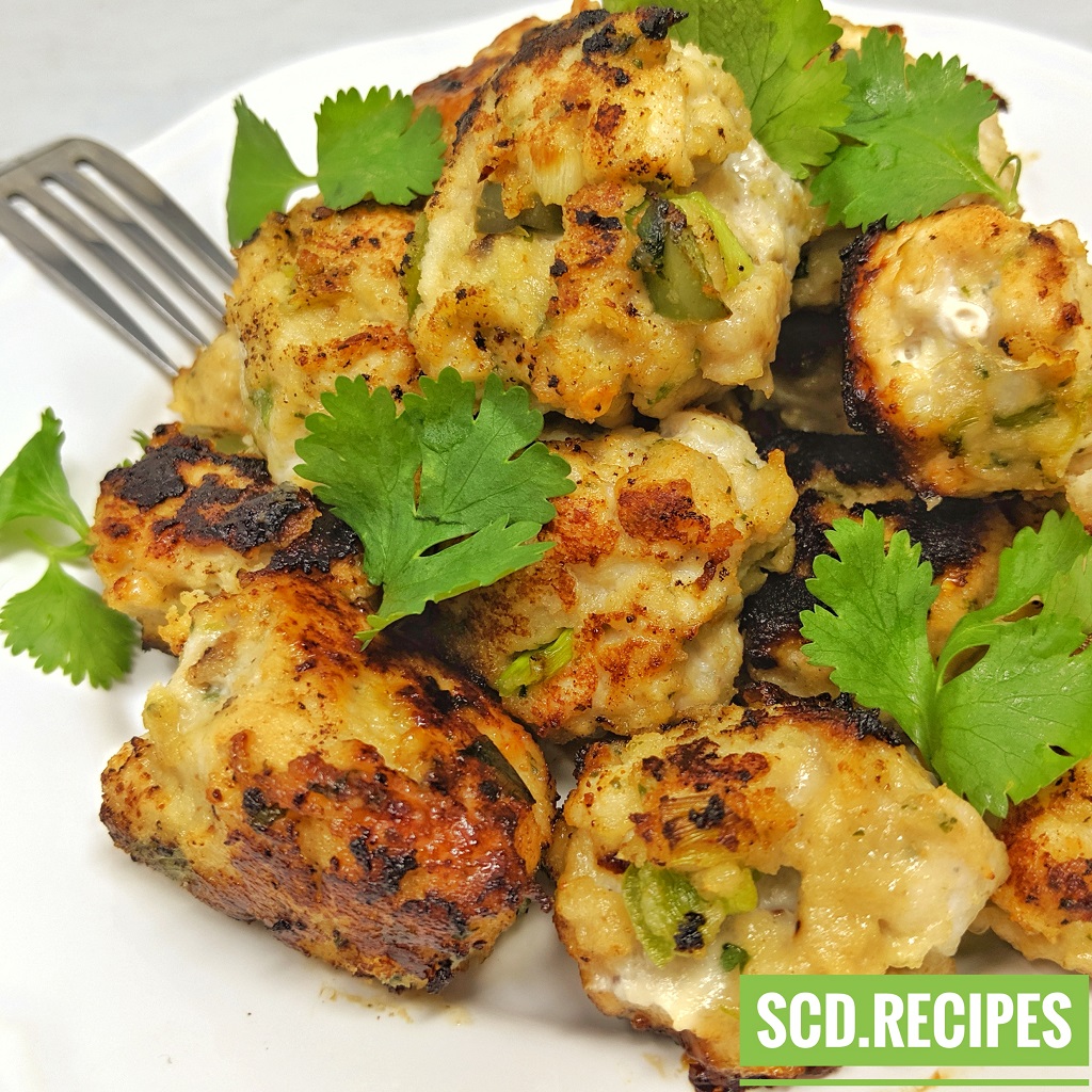 SCD Asian Cilantro Chicken Balls