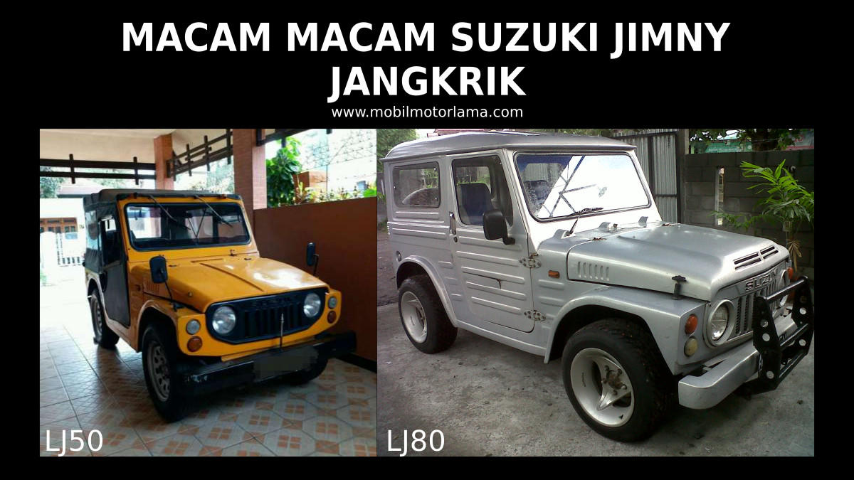 Macam Macam Suzuki Jimny Dan Katana Di Indonesia Mobil Motor Lama