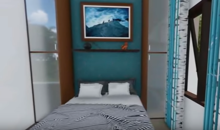 Desain dan Denah Rumah Type 36/72, 2 Kamar Tidur Dapur ...