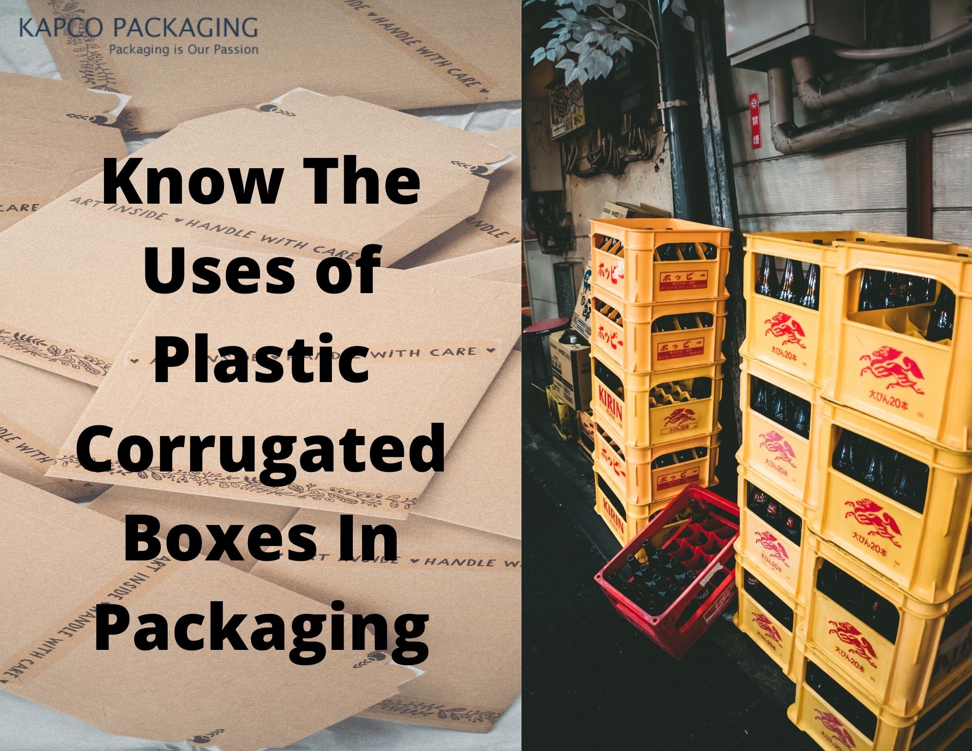 Know The Uses of Plastic Corrugated Boxes In Packaging