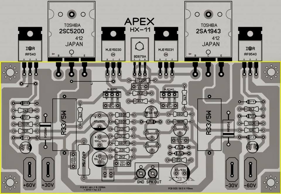 Gaya Terbaru 30 Pcb Power Class H Simple Dan Minimalis, Skema Pcb