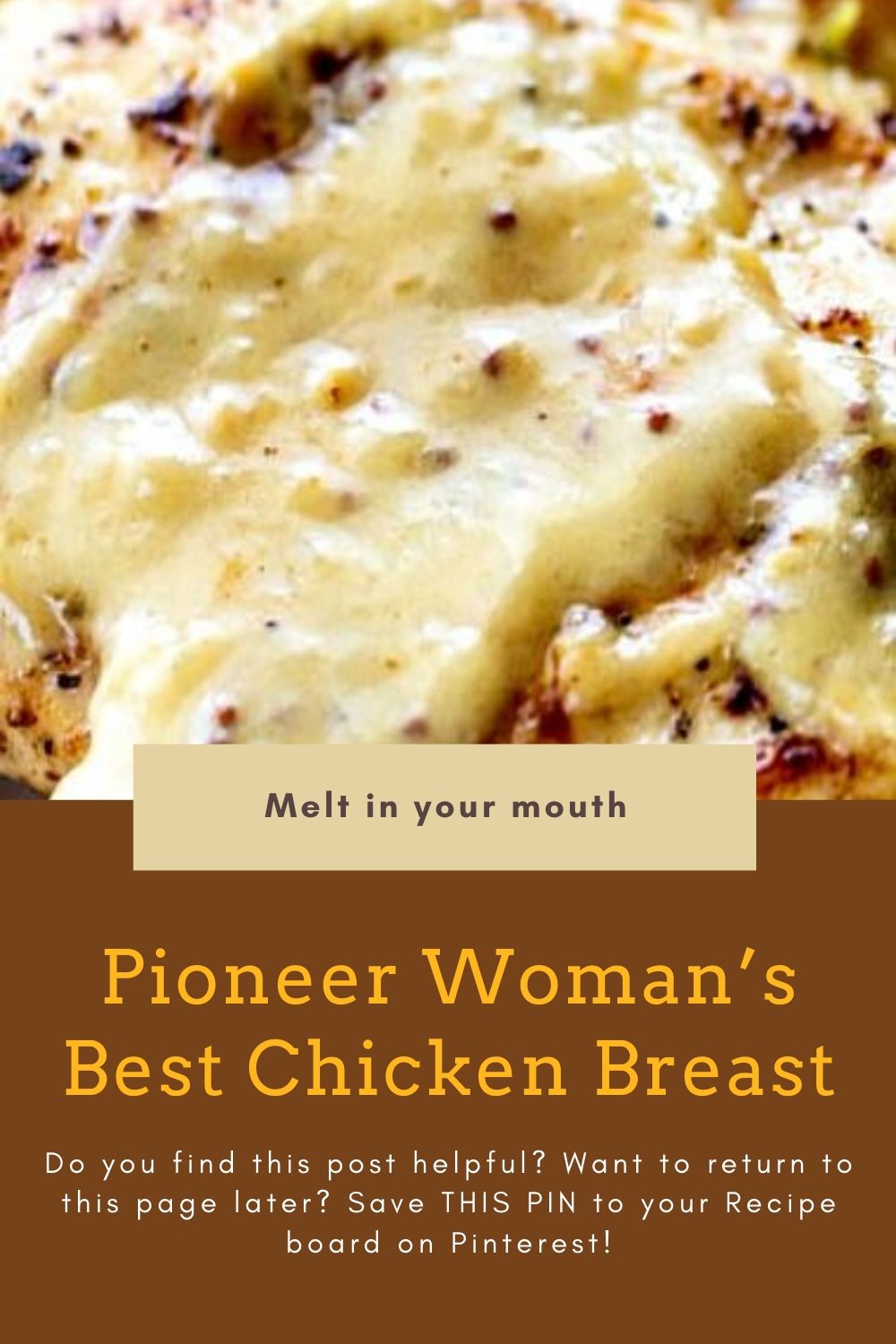 Pioneer Woman's Best Chicken Breast - Pinnerfood