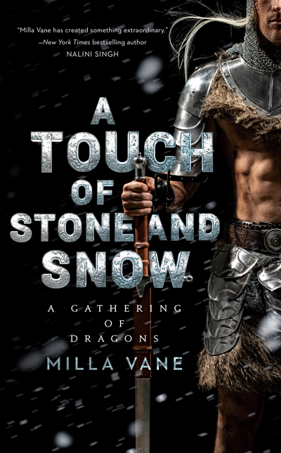 Book Review: A Touch of Stone and Snow (A Gathering of Dragons #2) by Milla Vane | About That Story