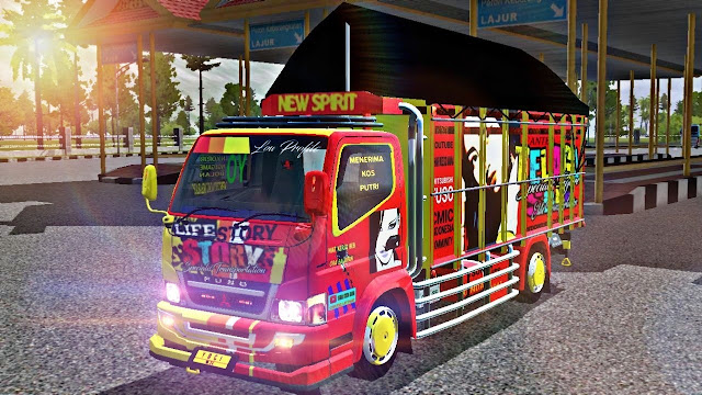 Download Mod Bussid Truck Canter Cabe Terbaru 2021