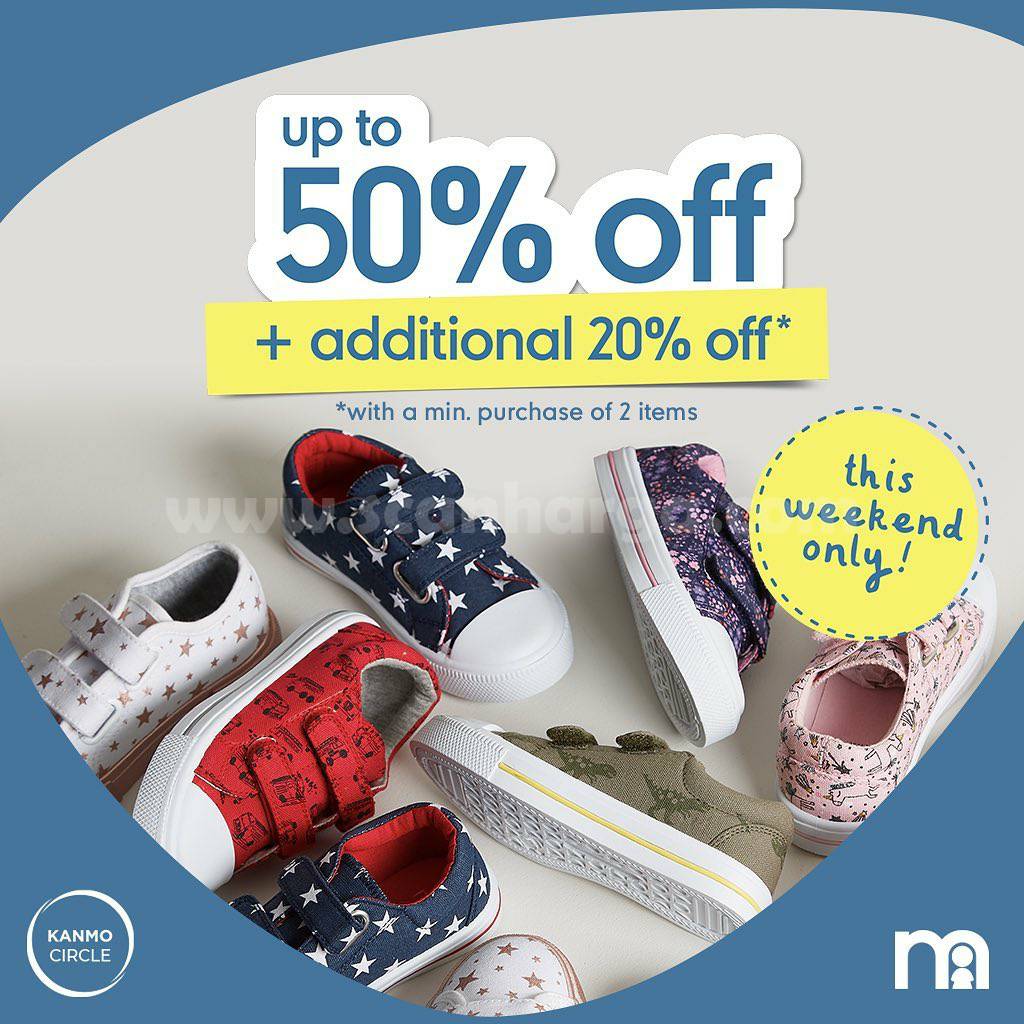 Promo MOTHERCARE SEASONAL SAVERS! Disc. 50 Off + Aditional up to 20