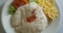 Nasi uduk sederhana