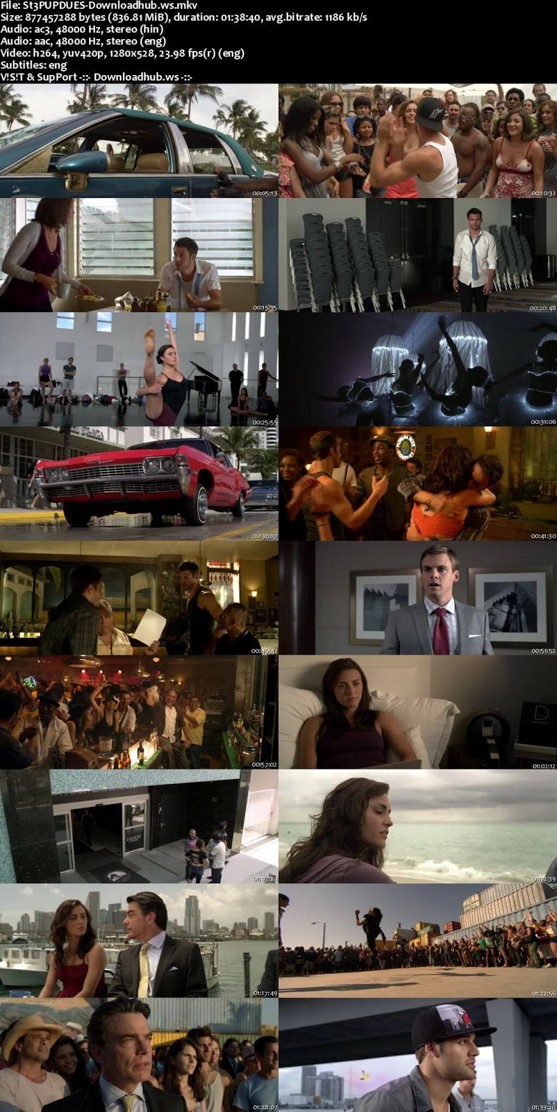 Step Up Revolution 2012 Hindi Dual Audio 720p BluRay Free Download
