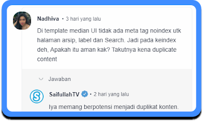 Cara Mengatasi Masalah Meta Tag Noindex Halaman Arsip, Label, dan Search