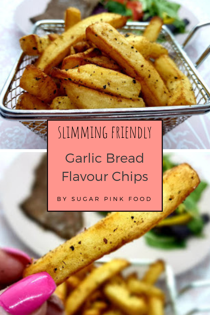 Garlic Bread Flavour Chips Slimming Recipe Sugar Pink Food