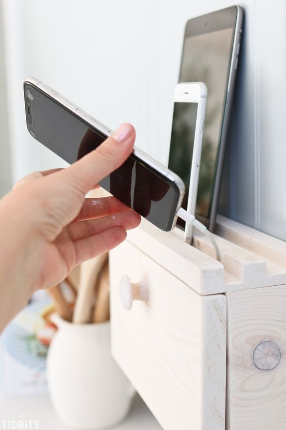 30+ Creative And Easy DIY Charging Station Ideas ARA HOME