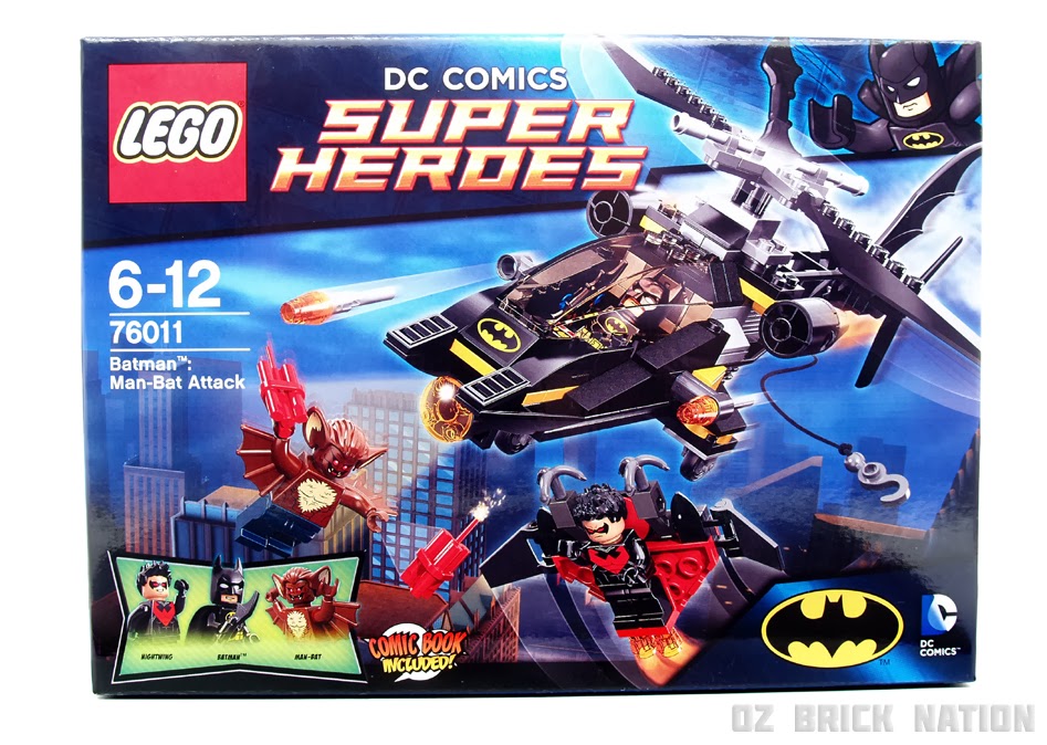 Oz Brick Nation: LEGO Super Heroes 76011 Batman: Man-Bat Review.