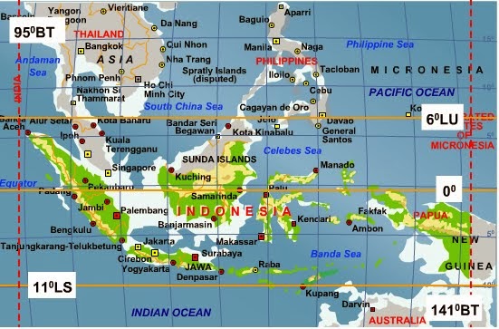 2 pengaruh letak astronomis indonesia