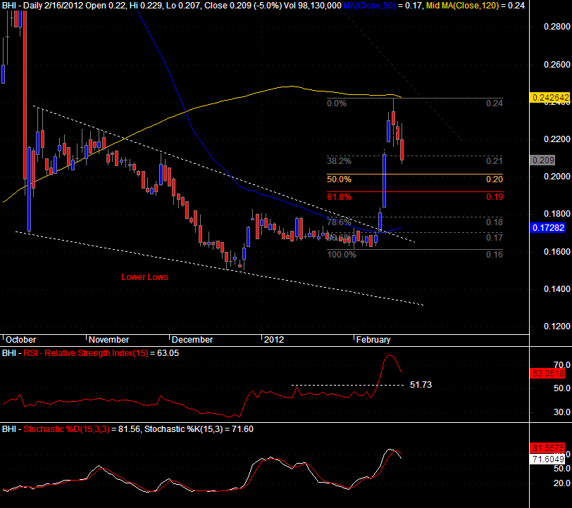 Coffeechart BHI Boulevard Holdings, Inc.