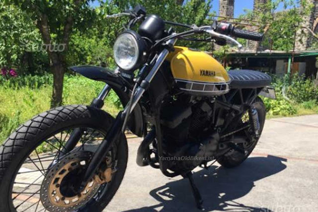 Yamaha Virago 250 XV250 Scrambler custom