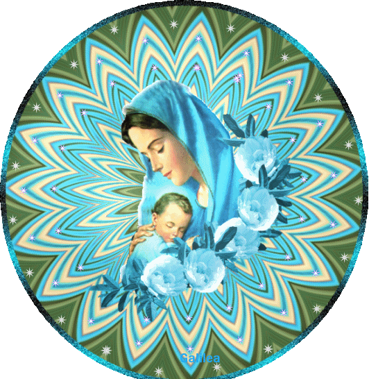 PEQUES Y PECAS : GIF DE LA VIRGEN