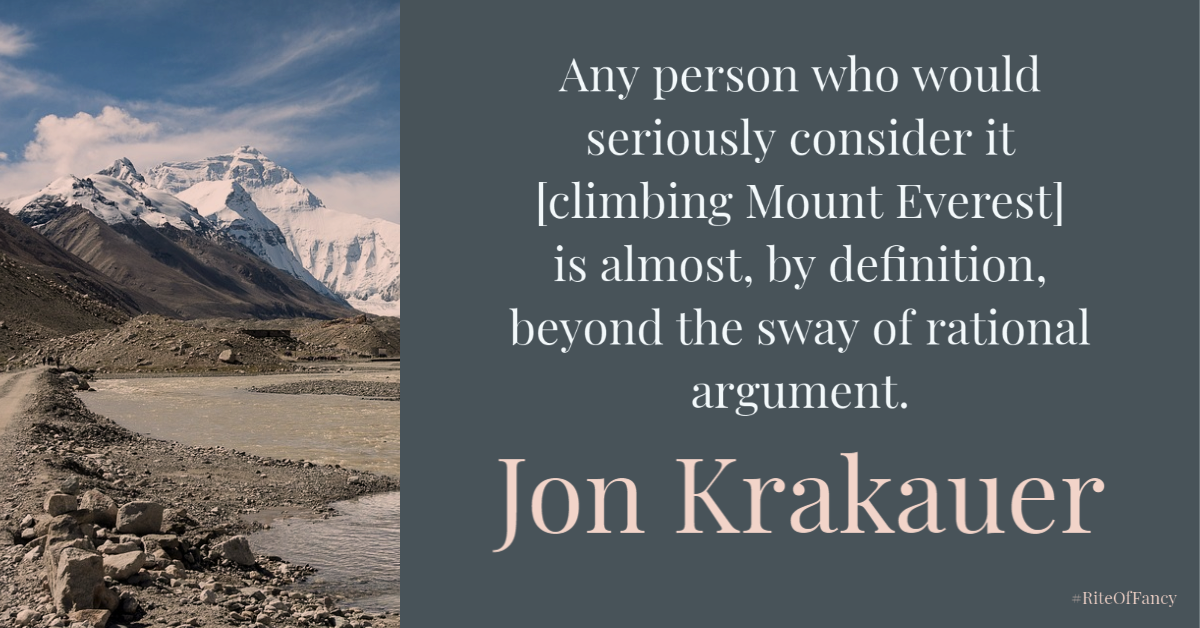 Into Thin Air Quotes Into Thin Air By Jon Krakauer - A Short Summary & Review