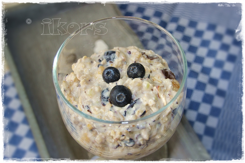 Kochen....meine Leidenschaft : Blaubeer Bananen Müsli