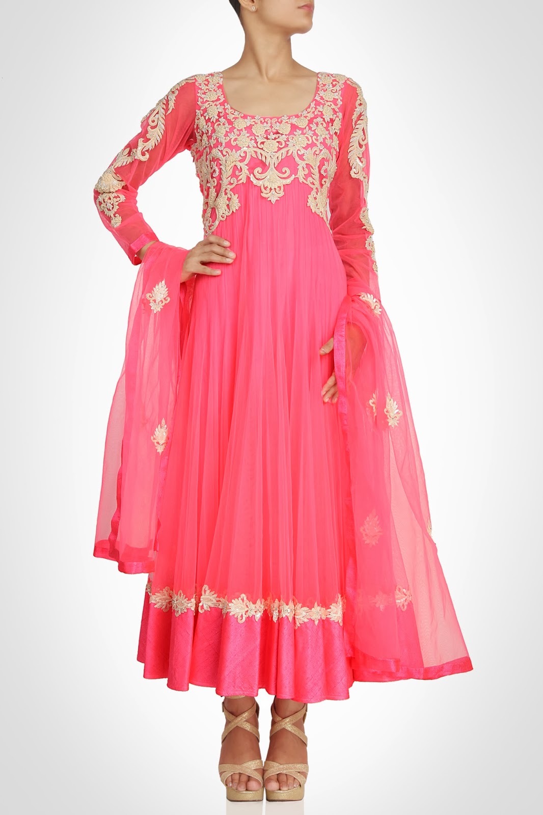 Designer Long Anarkali Frock Collection - Vega Fashion Mom