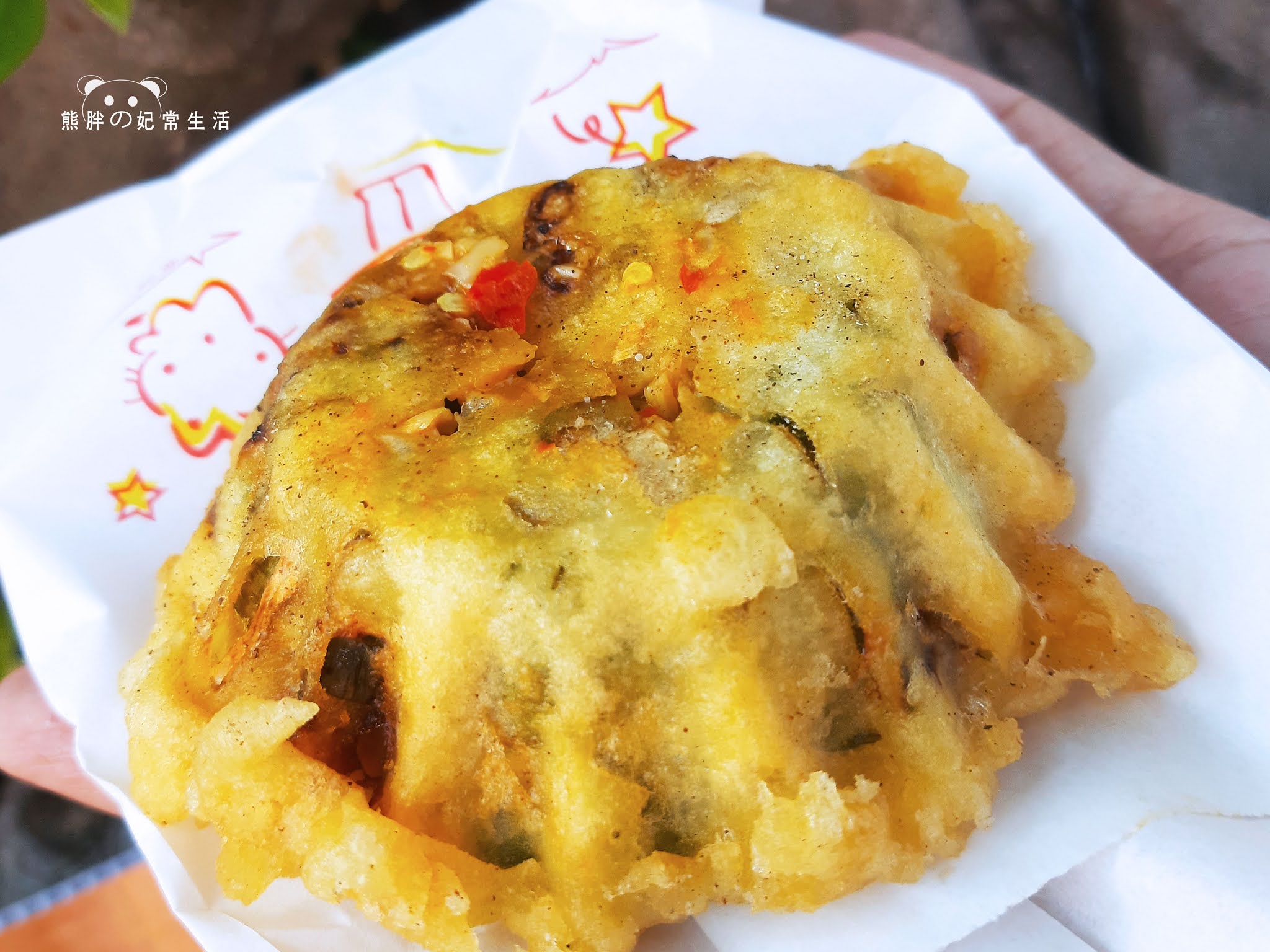 【苗栗通霄】東北香粑粑,白沙屯必吃美食,麵衣薄而酥脆,內餡飽 苗栗通宵美食