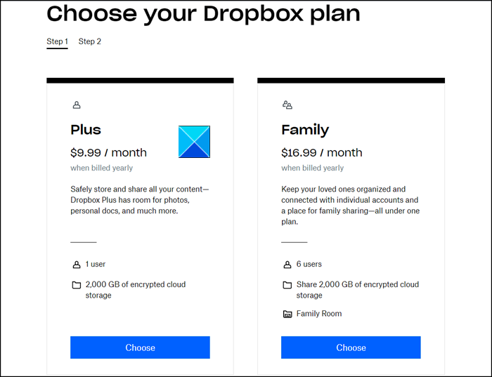 Comparaison Google Drive et Dropbox